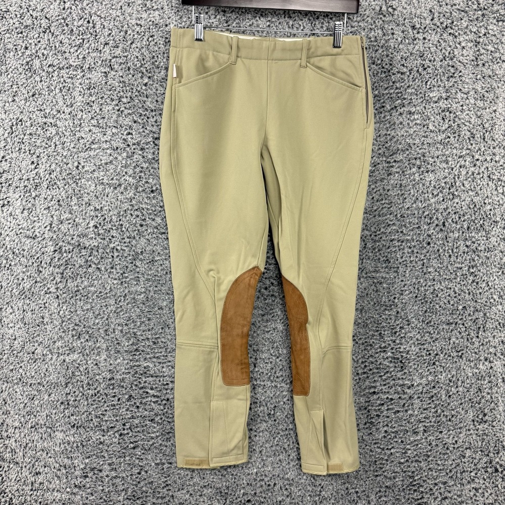 The Tailored Sportsman Breeches Womens 30 Long Beige Supreme Hunter Knee Patch